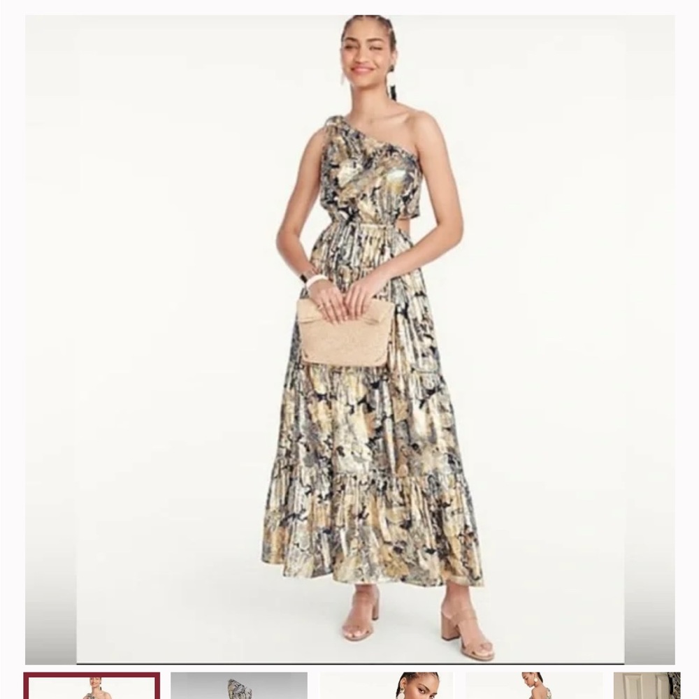 NWT jcrew lurex dress stunning! 🍾 🥂